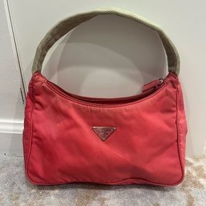 Very well loved PRADA PINK HANDBAG PINK WOMEN 2000s